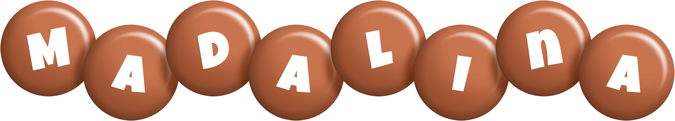 Madalina candy-brown logo