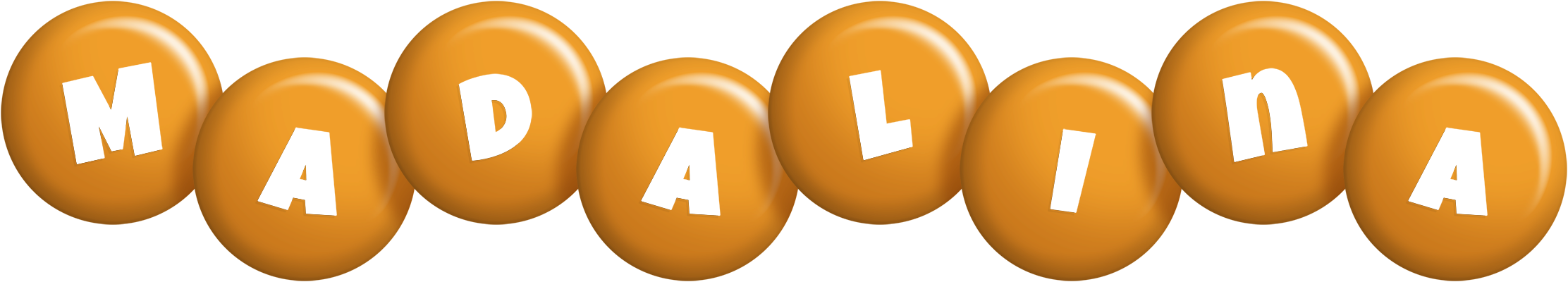 Madalina candy-orange logo