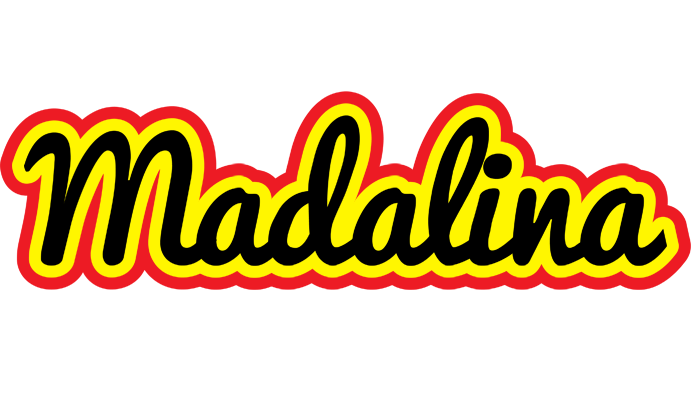 Madalina flaming logo