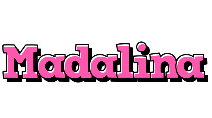 Madalina girlish logo