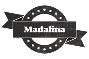 Madalina grunge logo