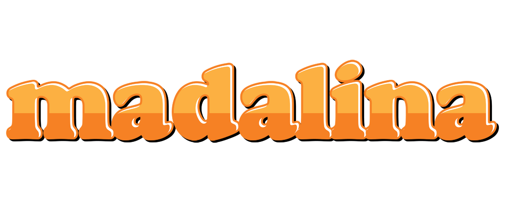 Madalina orange logo