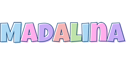 Madalina pastel logo