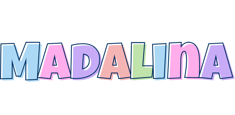 Madalina pastel logo
