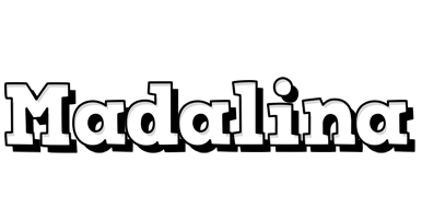 Madalina snowing logo