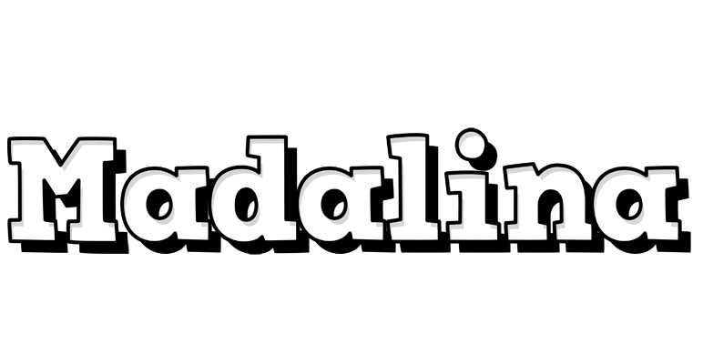 Madalina snowing logo