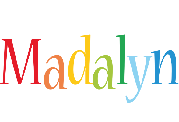 Madalyn birthday logo
