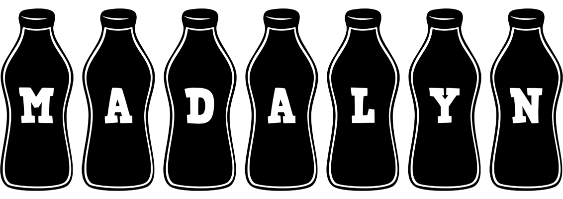Madalyn bottle logo