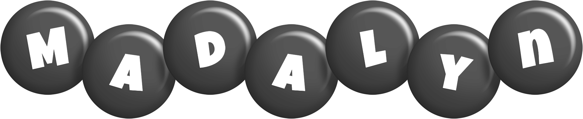 Madalyn candy-black logo