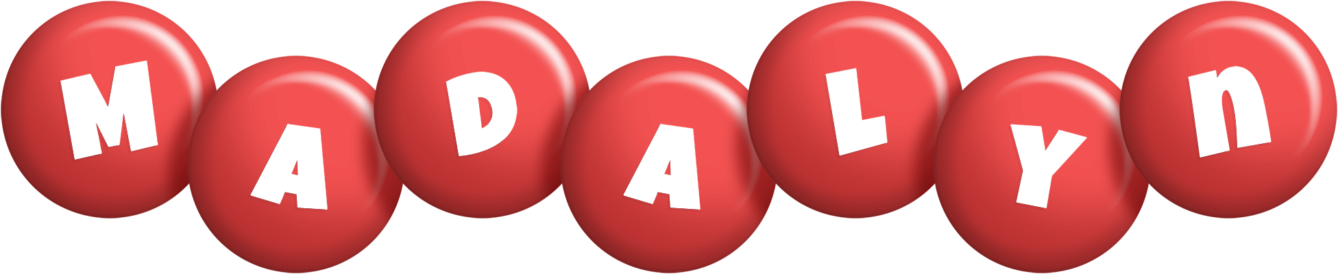 Madalyn candy-red logo
