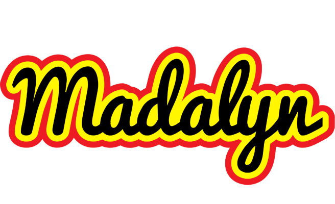 Madalyn flaming logo