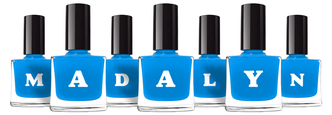 Madalyn glossy logo