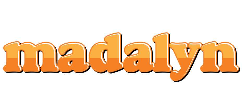 Madalyn orange logo