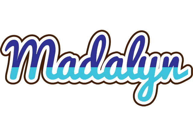 Madalyn raining logo