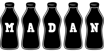 Madan bottle logo