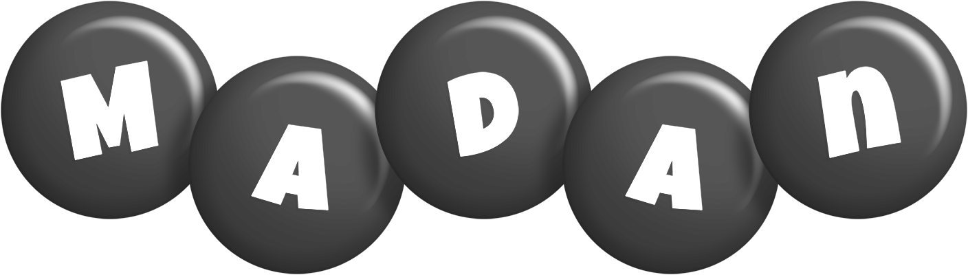 Madan candy-black logo