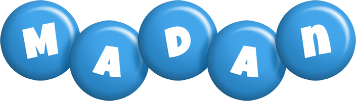Madan candy-blue logo