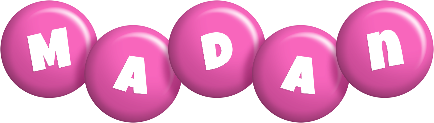Madan candy-pink logo