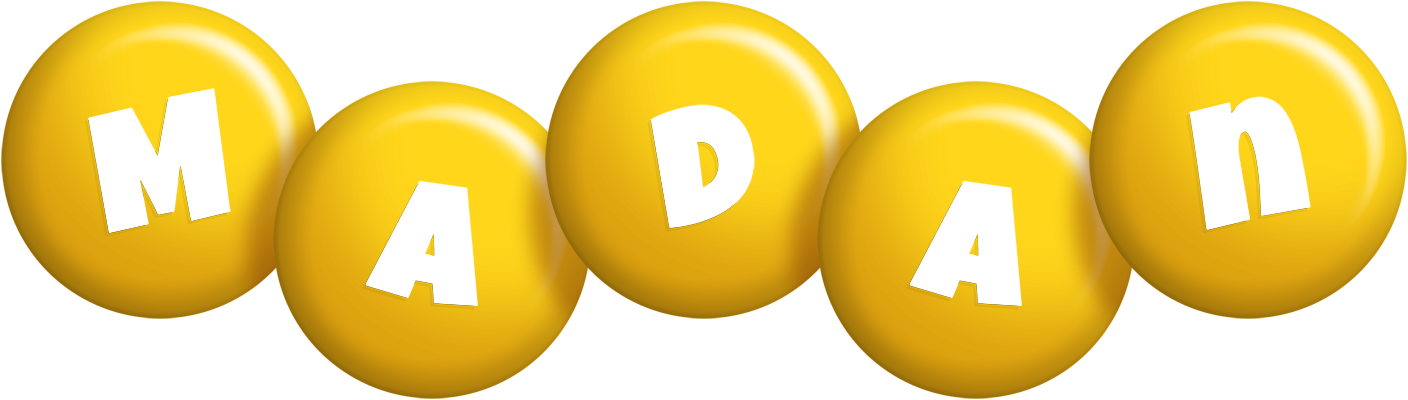 Madan candy-yellow logo