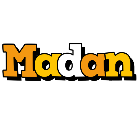 Madan cartoon logo