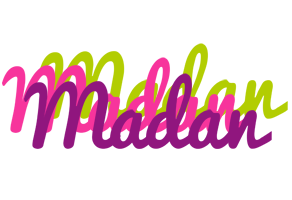 Madan flowers logo