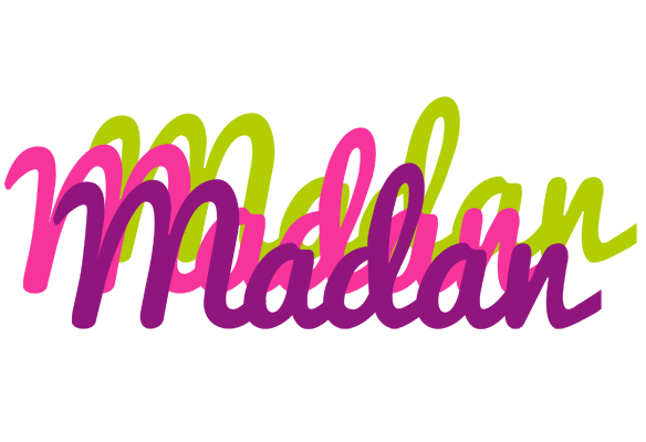 Madan flowers logo