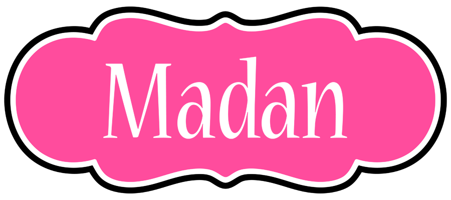 Madan invitation logo