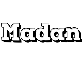 Madan snowing logo