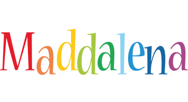 Maddalena birthday logo