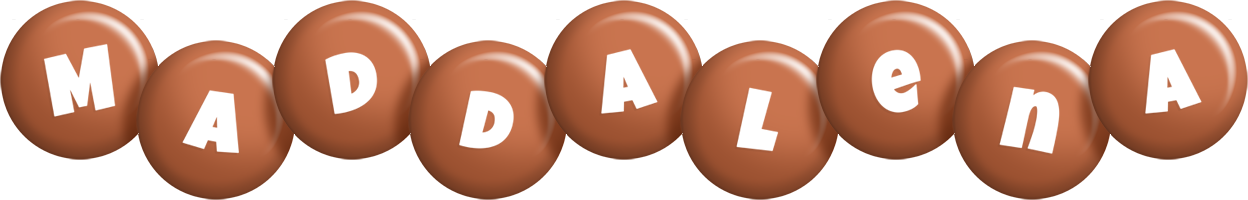 Maddalena candy-brown logo