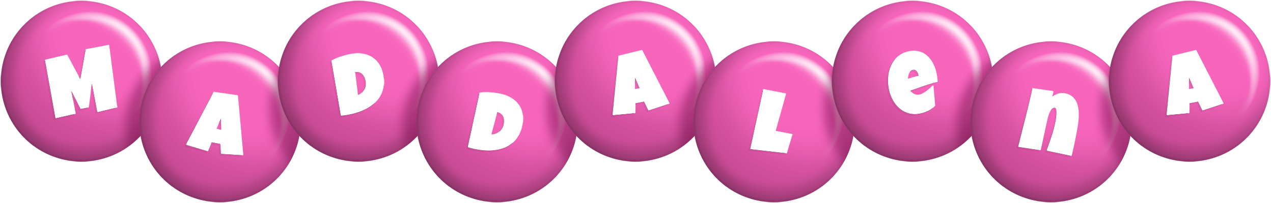 Maddalena candy-pink logo