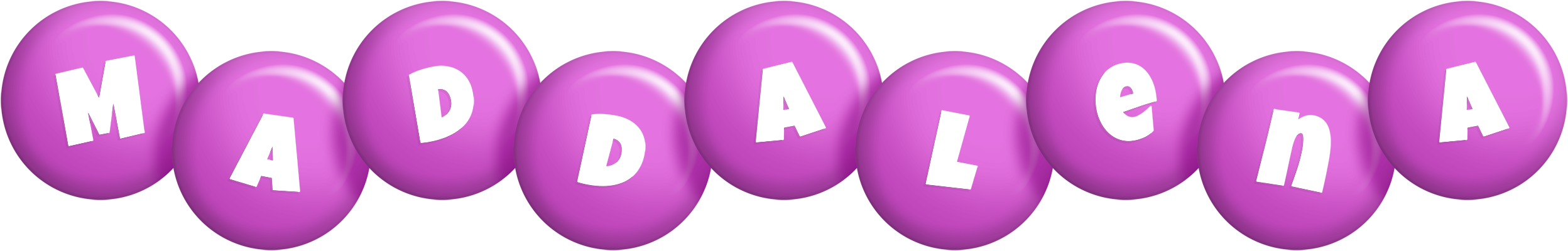 Maddalena candy-purple logo