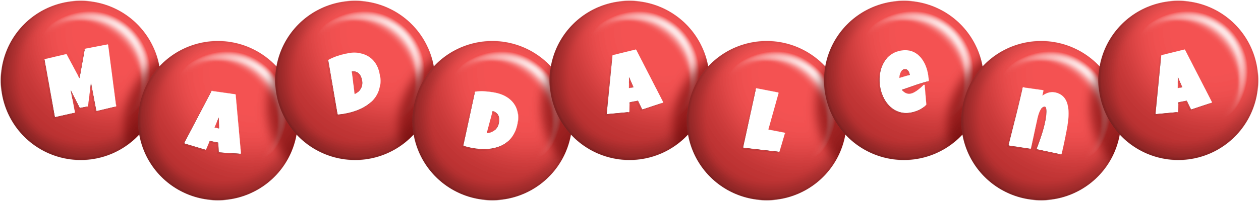 Maddalena candy-red logo