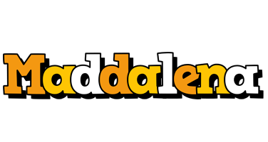 Maddalena cartoon logo