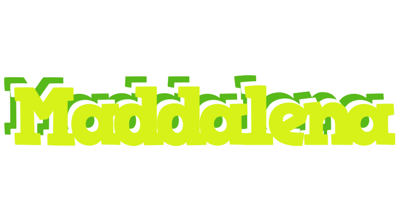 Maddalena citrus logo