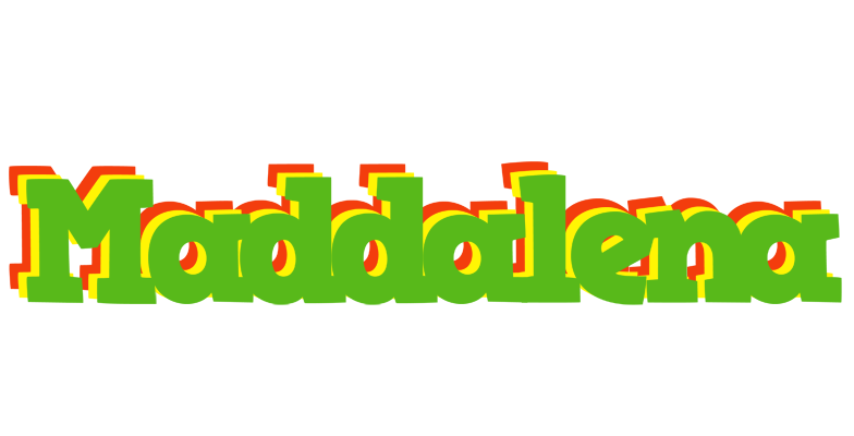 Maddalena crocodile logo