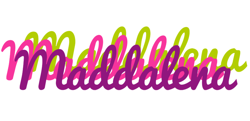 Maddalena flowers logo