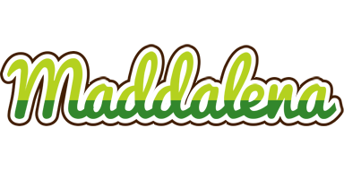 Maddalena golfing logo