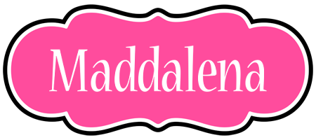 Maddalena invitation logo