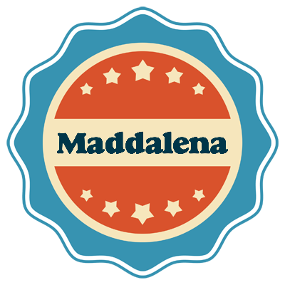 Maddalena labels logo
