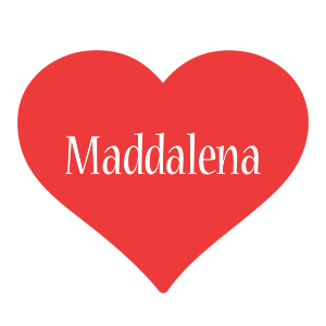 Maddalena love logo