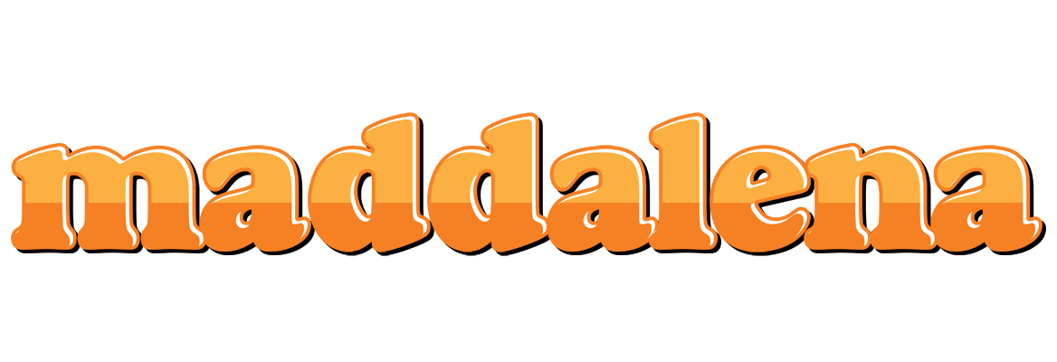 Maddalena orange logo