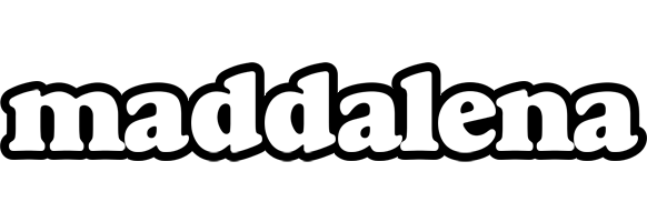 Maddalena panda logo