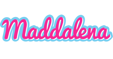 Maddalena popstar logo