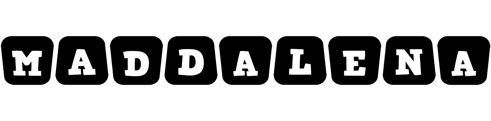 Maddalena racing logo