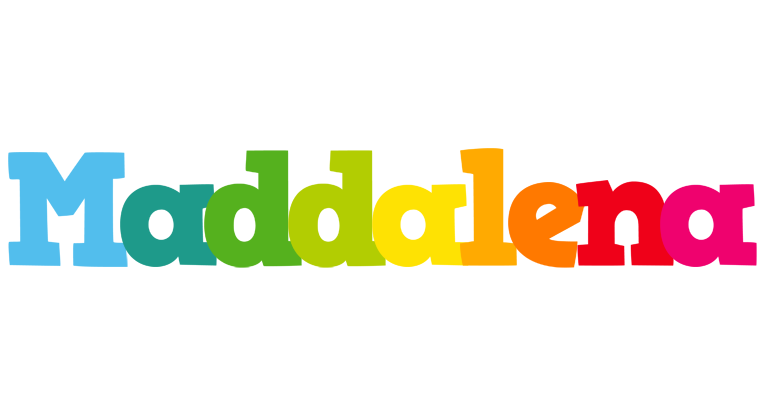 Maddalena rainbows logo