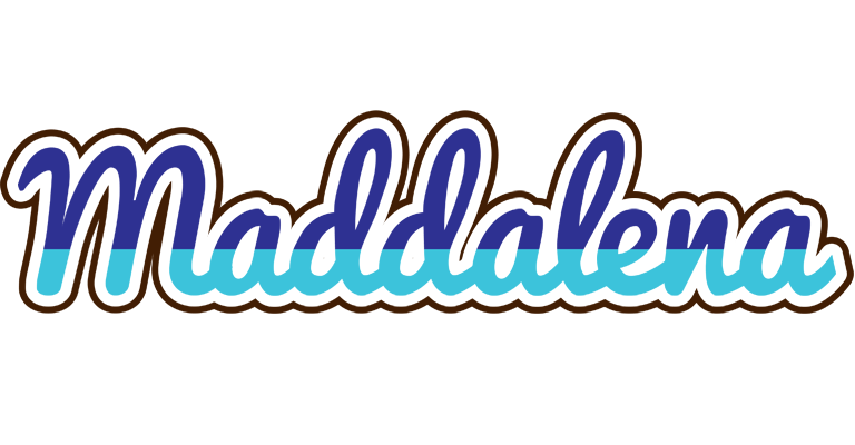 Maddalena raining logo