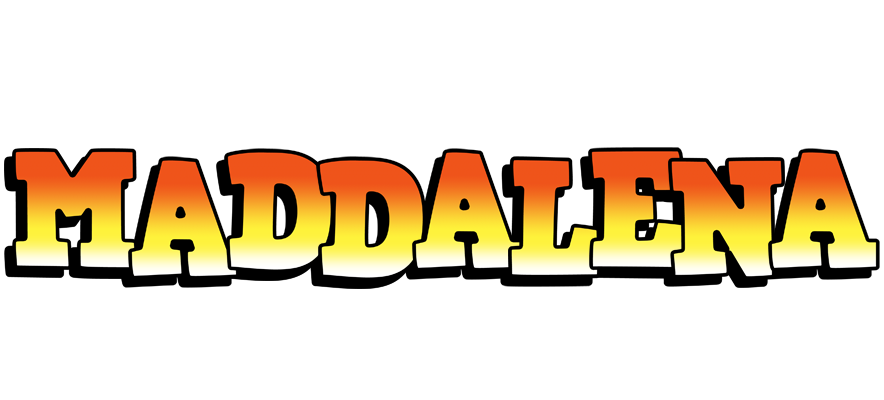 Maddalena sunset logo