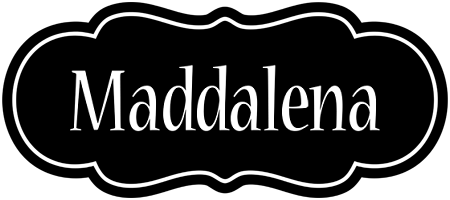 Maddalena welcome logo