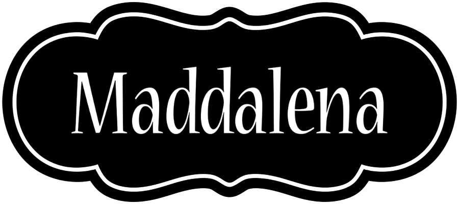 Maddalena welcome logo